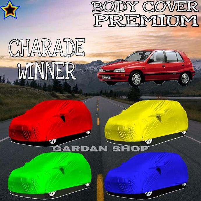 Sarung Mobil CHARADE WINNER Polos WARNA Body Cover Charade Winner PREMIUM