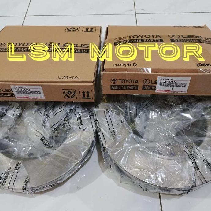 NEW piringan rem disc brake depan hiace commuter 02-18 hiace lama - lama