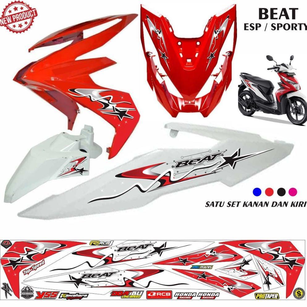 Original Striping Variasi Beat Esp 2017 / Stiker Beat Sporty 2018
