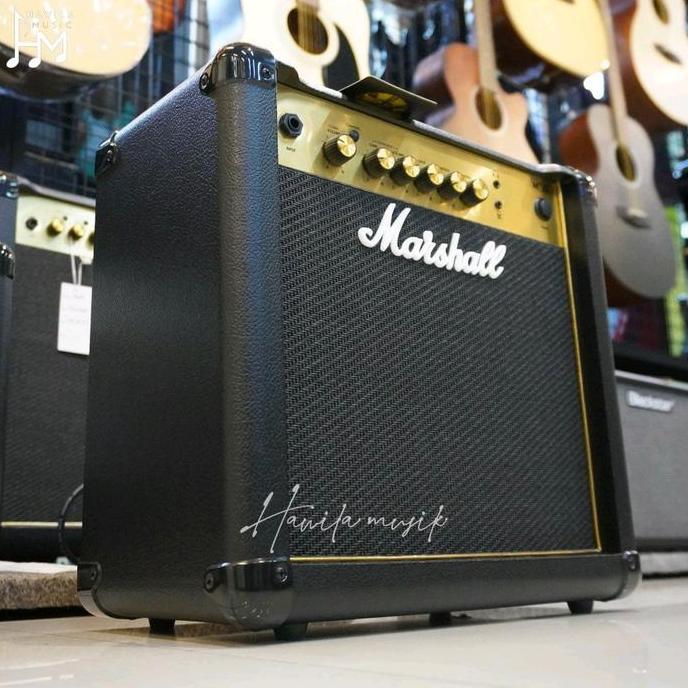 Promo Amplifier Guitar Marshall MG15GR Ampli Marshall MG15R Ampli Gitar w/ Reverb Marshall MG 15R Di