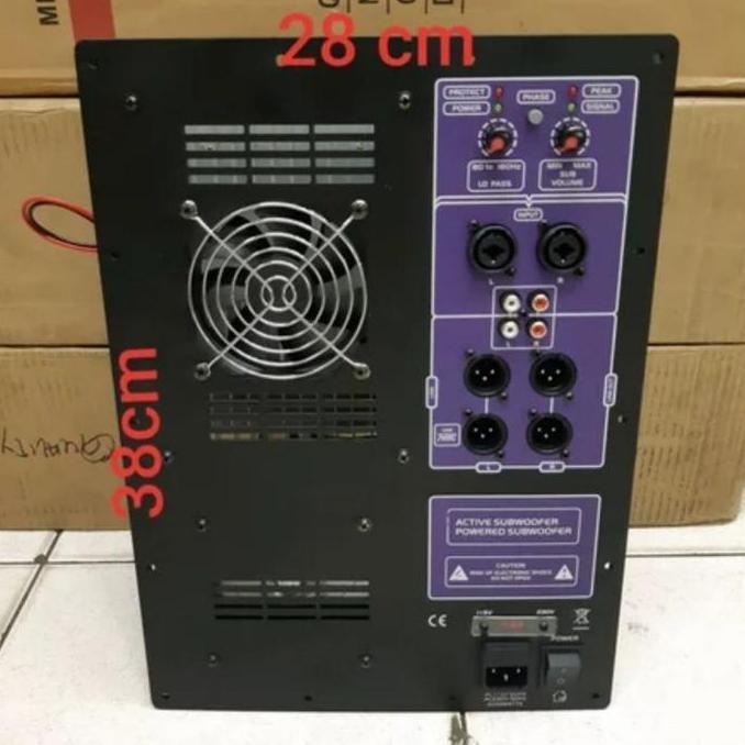 Promo power kit aktif mesin subwoofer aktif untuk subwoofer 15-18 1200 watt Diskon