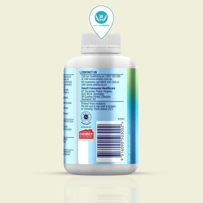 Ostelin Calcium & Vitamin D3 300 Tablet