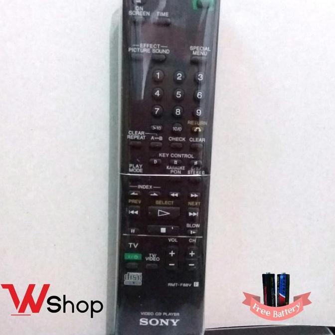 Remote Video Cd Player Sony Original