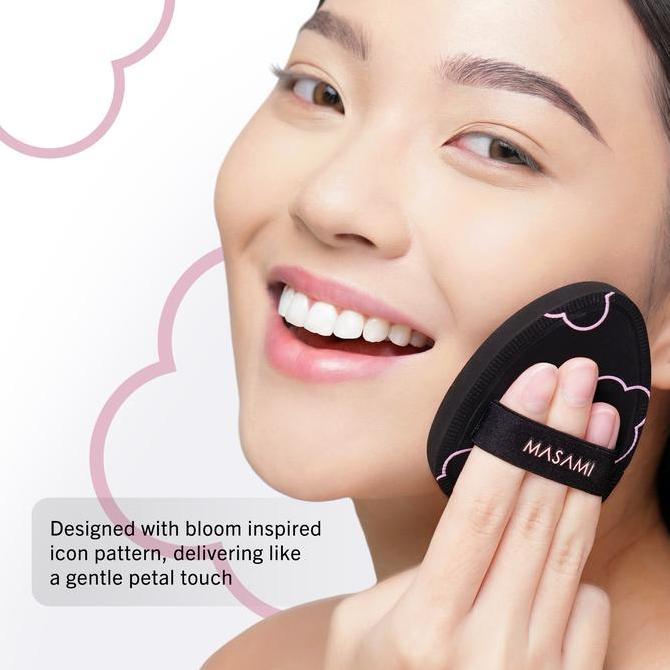 Masami Pillow Triangle Puff | Puff Make Up Foundation Cushion Concealer Spons Professional Tebal Lem