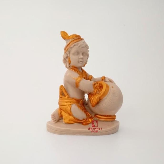 PATUNG DEWA KRISNA - DEWA KRESNA - PATUNG KRISNA KECIL BAWA LADU
