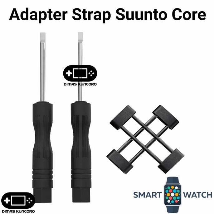 STRAP SUUNTO ADAPTER STRAP SUUNTO CORE CONECTOR PENGHUBUNG LUGS STRAP ZULU NYLON PROMO