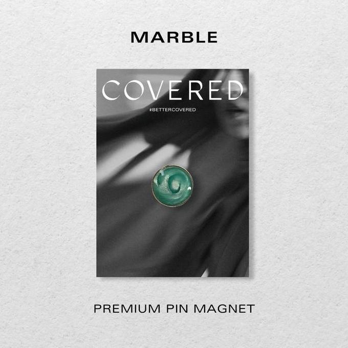 MARBLE HIJAB PIN MAGNET  | Peniti Hijab | Aksesoris Hijab