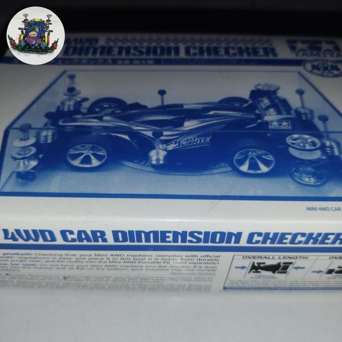 tamiya mini 4wd dimension checker 95280