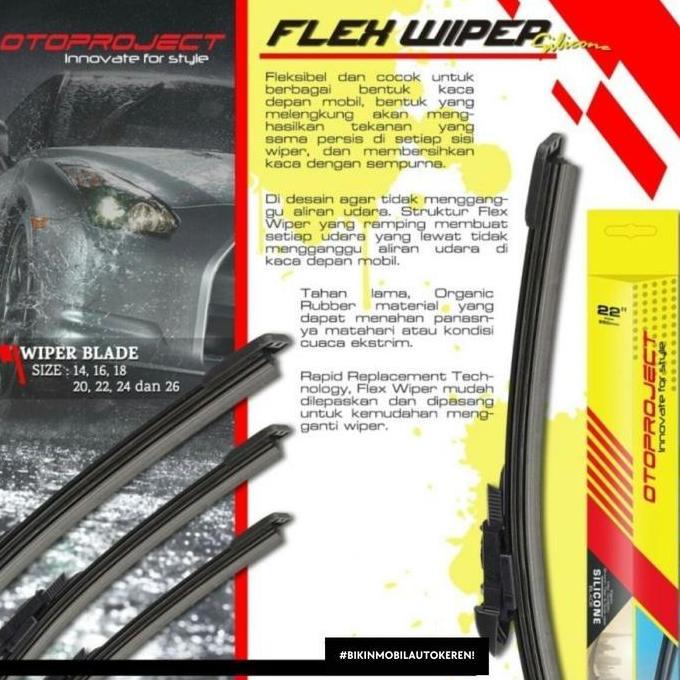 WIPER MOBIL FLEX SILICONE