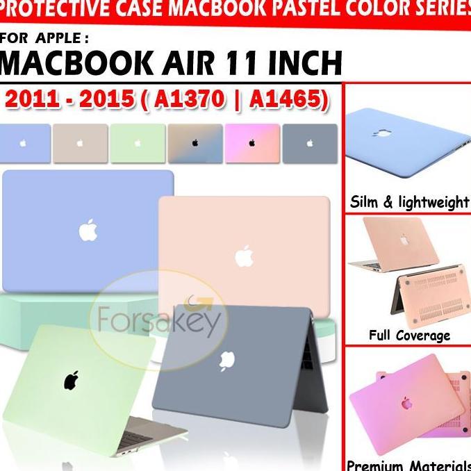 Macbook Air 11 2010 2011 2012 2013 2014 2015 Hard Case Casing Pastel