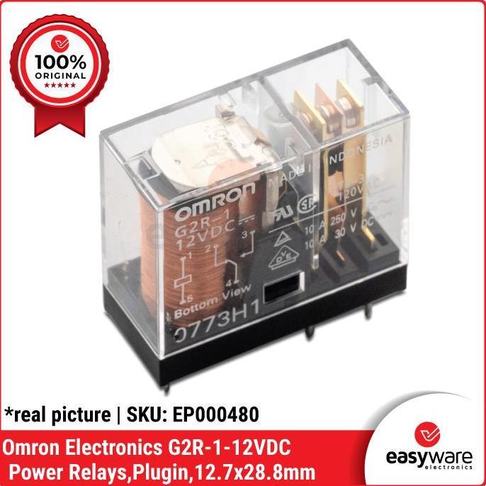Pilihan - Relay Omron G2R1 G2R-1 12Vdc Relay 12V