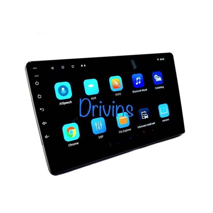 Promo HEAD UNIT DOUBLE DIN ANDROID SKELETON SKT-8189 9 INCH & 10" INCH RAM 1+32GB VOICE COMMAND UNIV