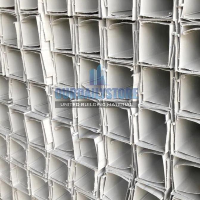 Talang Kotak PVC 4" 4 Inch Talang 1 Batang