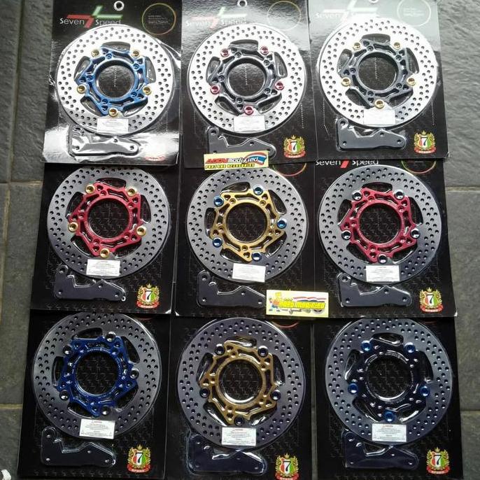 Promo Disc seven speed Thailand size 220 lubang 5 plus breket Diskon