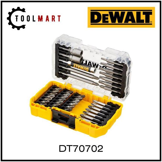 PAKJAJANG_TOYS - DEWALT DT70702-QZ MATA BOR OBENG SCREWDRIVER BIT SET 40 PCS DT 70702
