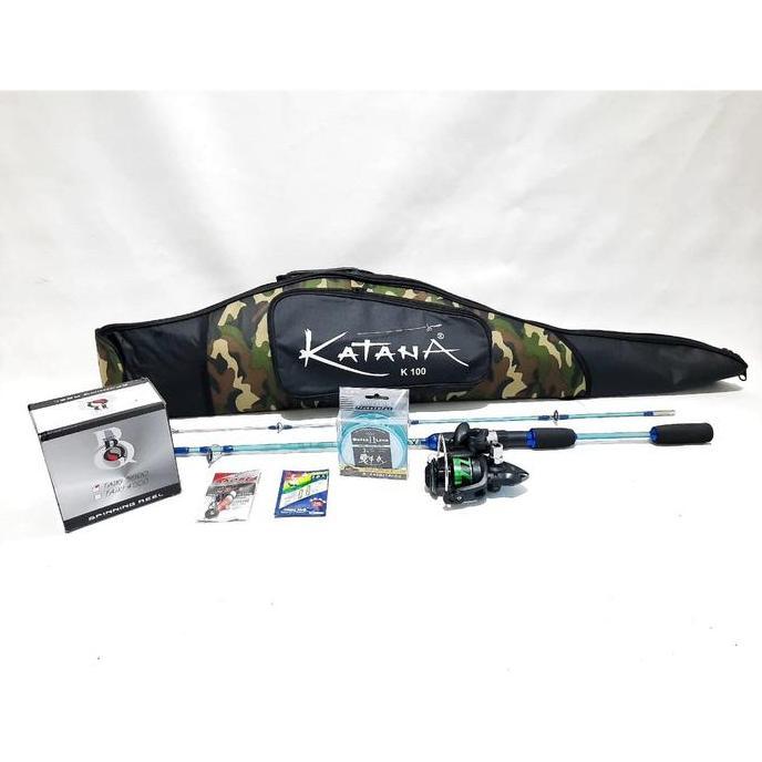 Best Seller SET ALAT PANCING JORAN JAPAN STYLE 150 DENGAN REEL SPOOL BESI TERBARU Berkualitas 100% o