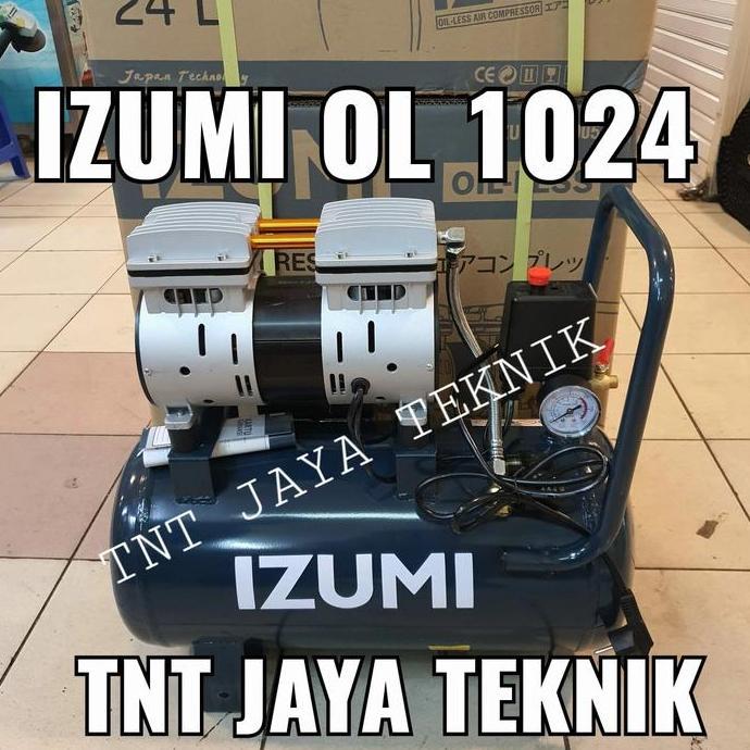 Neuma- Izumi 24 Liter Ol 10-24 Kompresor Oilless Izumi 1 24Liter Ol 14