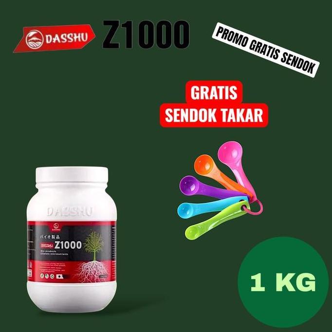 Yard- Dasshu Z1000 Kemasan Botol 1 Kg Bonus 1 Set Sendok Takar