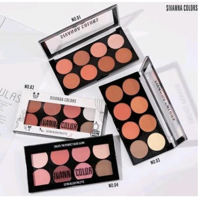 Sivanna Colors Blush On Pallete Original