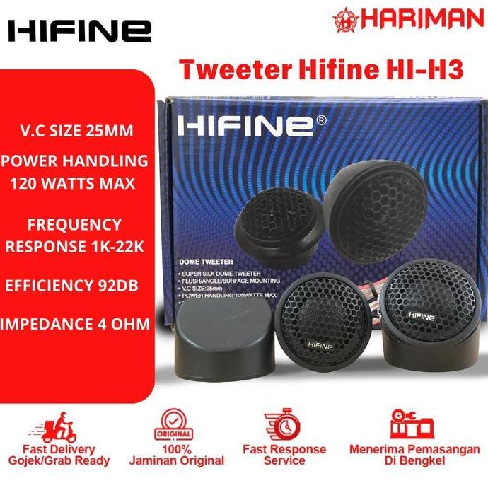 // Tweeter Hifine Hi-H3 / Tweeter Mobil Hifine //