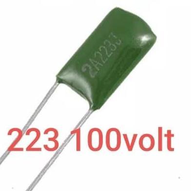 HIMAX CAPASITOR KAPASITOR 223 100V 100VOLT 22 NANO 100 VOLT