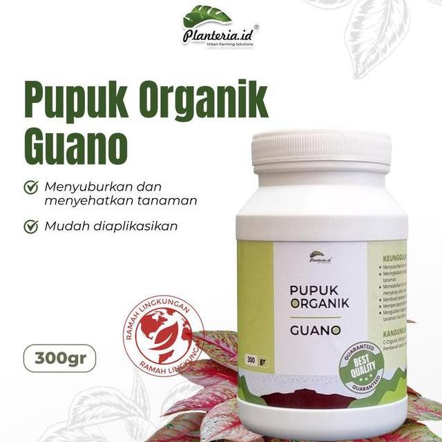 Pupuk Guano Organik Kelelawar Pupuk Organik Guano 300Gr Tanah