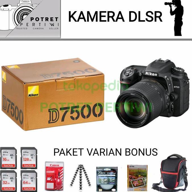 Nikon D7500 Kit 18-55Mm / Nikon D7500 Body Only / Nikon D7500 Kit 18-140 / Nikon D7500 Kit 18-105