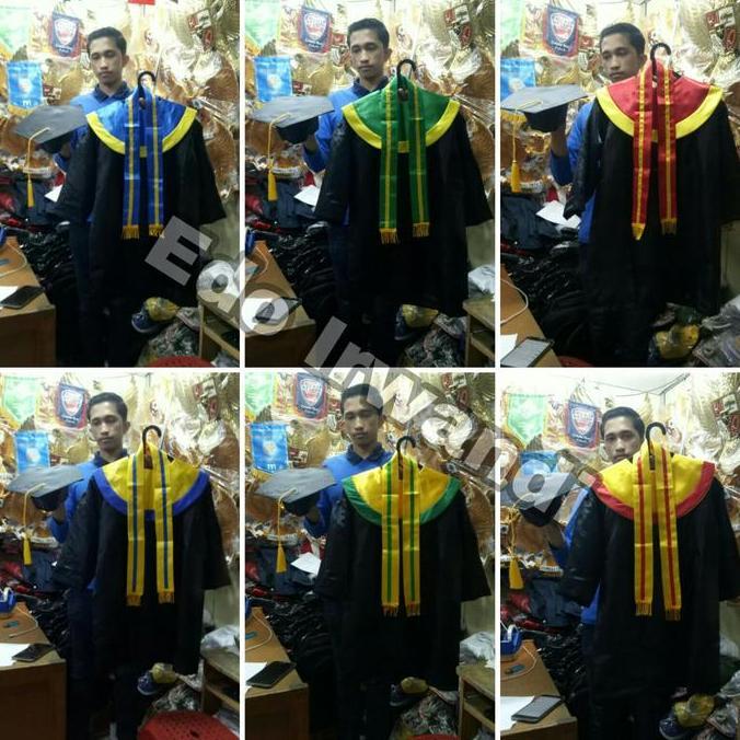 Toga Wisuda TK Toga Wisuda Anak Anak Toga Wisuda Paud Ready Stock Bahan Satin Berkualitas