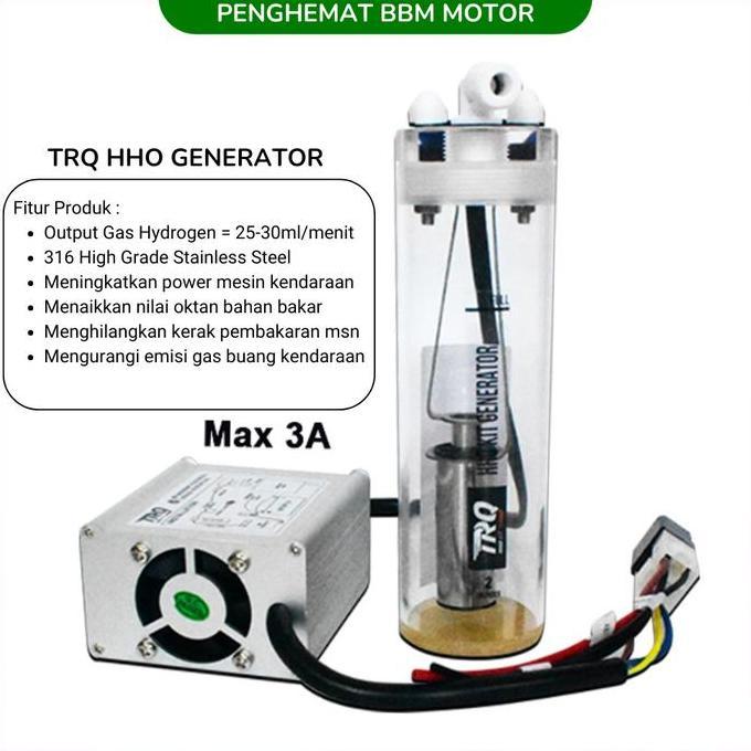 Rassdam123 - Mesin Turbo HHO Generator Penghemat BBM untuk Motor