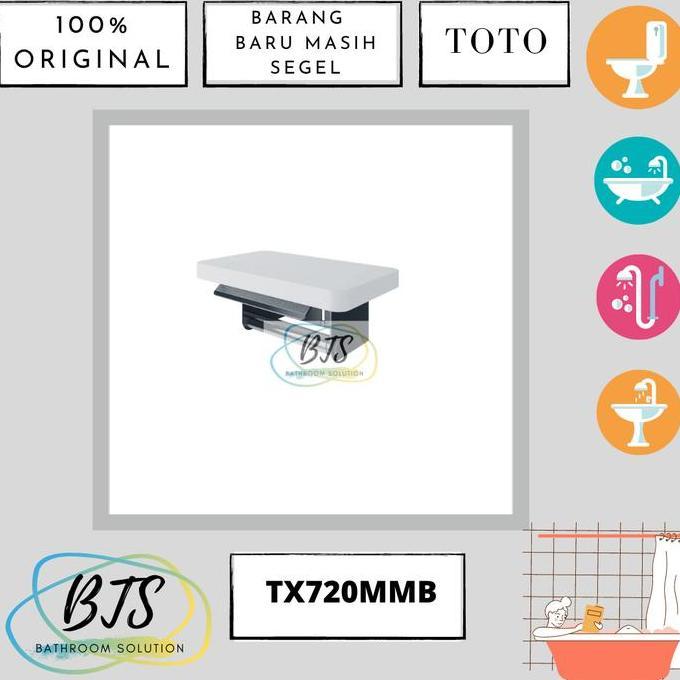gantungan tissue toilet TOTO TX720MMB / TX 720 MMB / TX 720MMB / TX720 Diskon