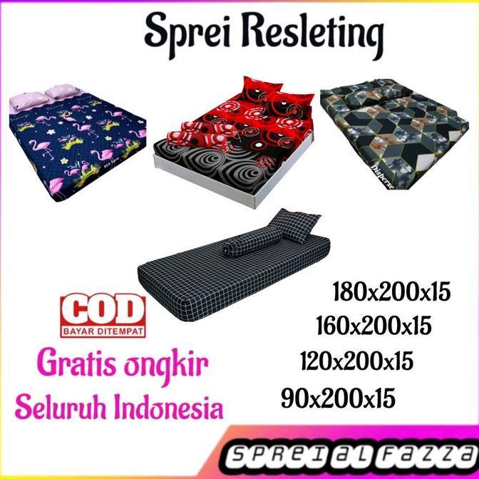 Sala - Sprei Resleting 180X200X15 160X200X15 120X200X15 90X200X15