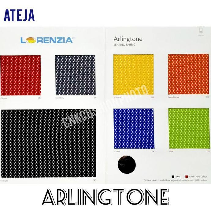 KAIN BAHAN KURSI OFFICE KANTOR MERK ARLINGTONE - ATEJA LORENZIA