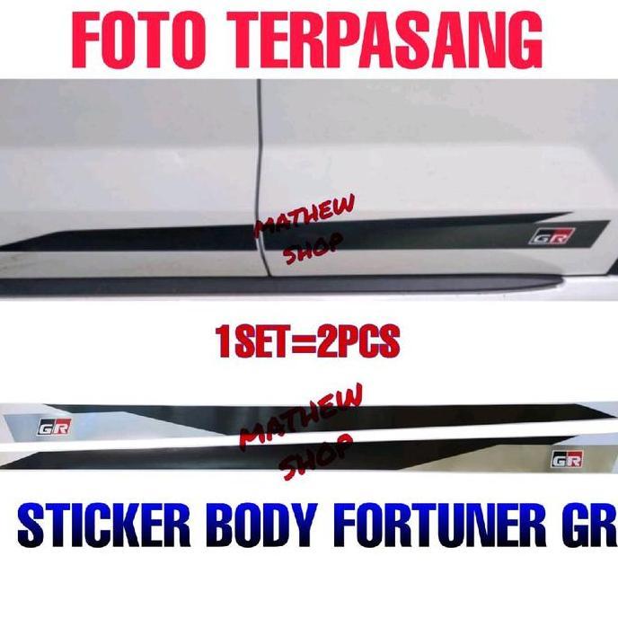 STICKER BODY ALL NEW RUSH GR / STICKER SAMPING PINTU NEW RUSH GR HIGH QUALITY