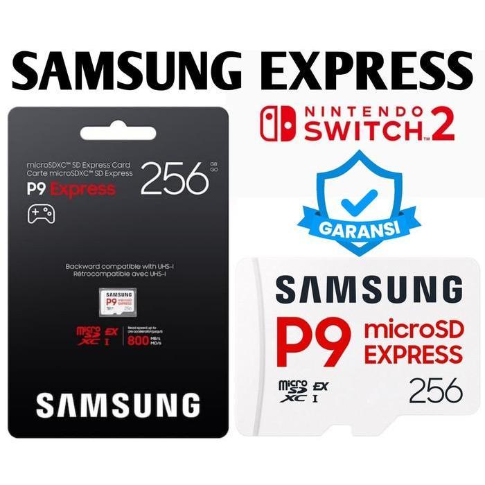 BERKUALITAS - Samsung MicroSD 256GB Samsung - MicroSD 256GB MicroSD Express Card P9 Express Samsung 
