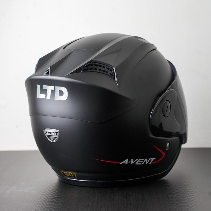 TERLARIS - Helm LTD Avent A-Vent Original Malaysia Import SNI ISO Helmet Pelindung Kepala Kaca Scrat