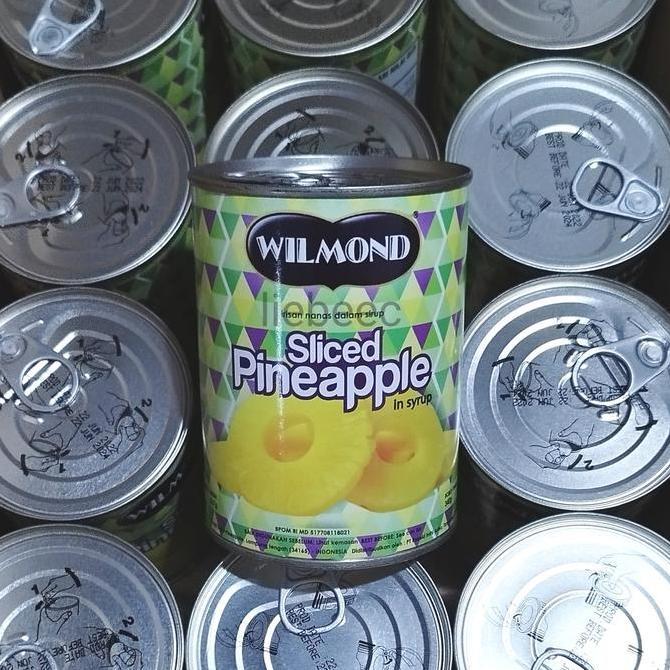 Dig- Wilmond Sliced Pineapple 567G / Irisan Nanas Kaleng Buah Nanas Kaleng