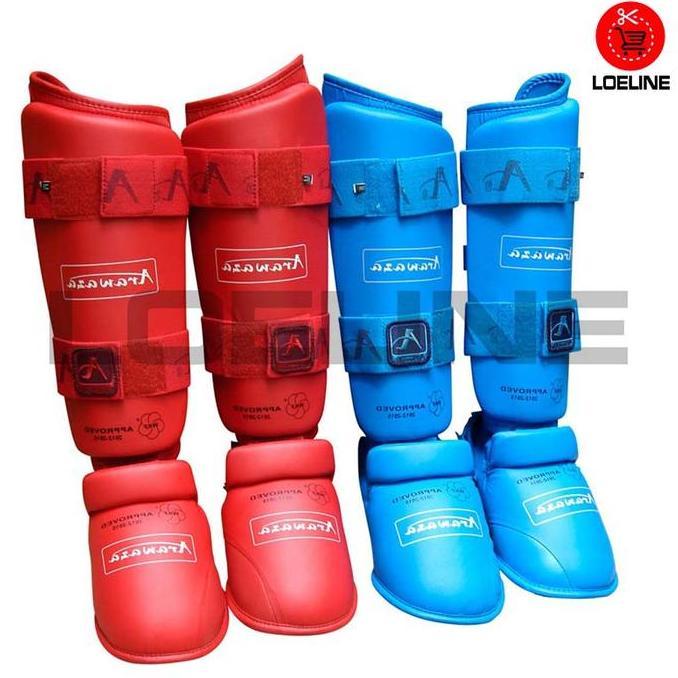 Foot Protector Dekker Karate Arawaza Pelindung Kaki Karate Arawaza Ready