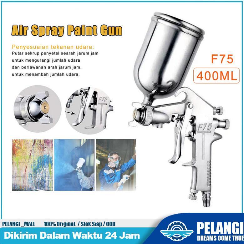 irgi Sped Cet Meiji F75 Alat Semprotan Semprotan Cat Spraygun 400ml 750ml IWT SAGOLA ORIGINAL