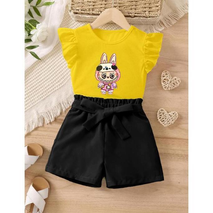 DISKON Setelan Anak Perempuan  Yovana Baju Celana DISKON