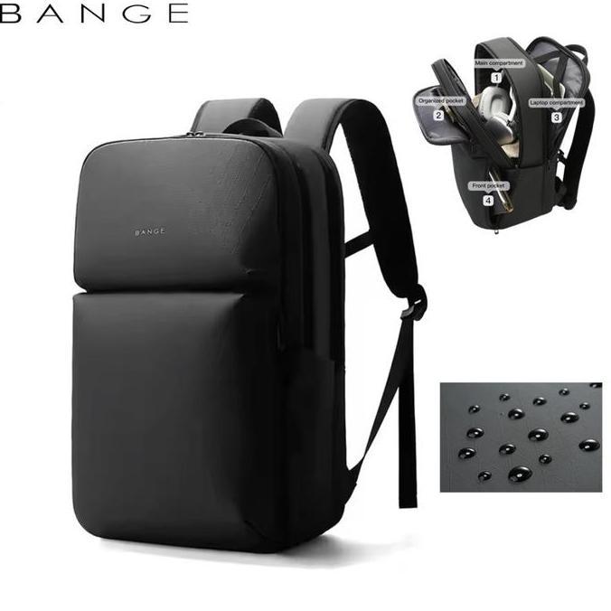 abelhandi711 - bange bg3065 tas ransel backpack laptop kerja kuliah sekolah 15.6 inch