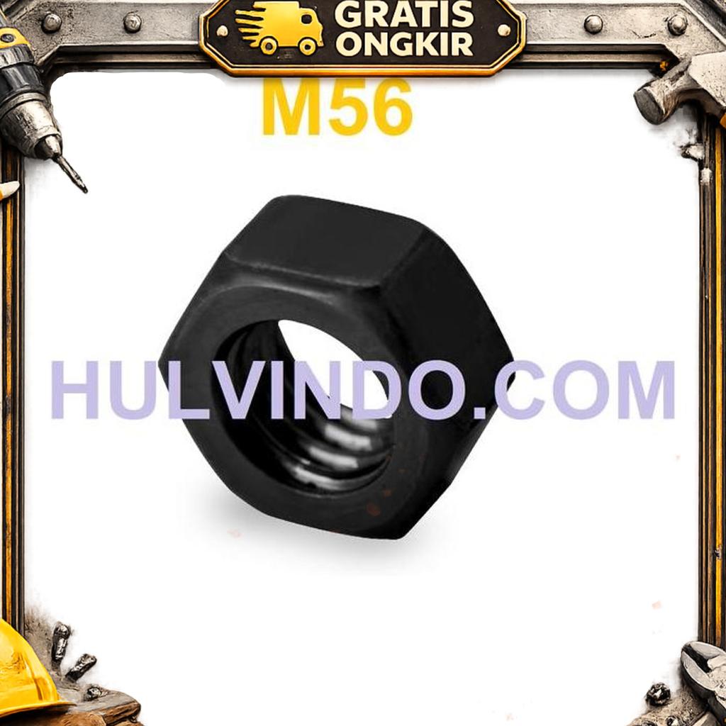 Mur Hex / Hex Nut Baja Grade 8 M 56