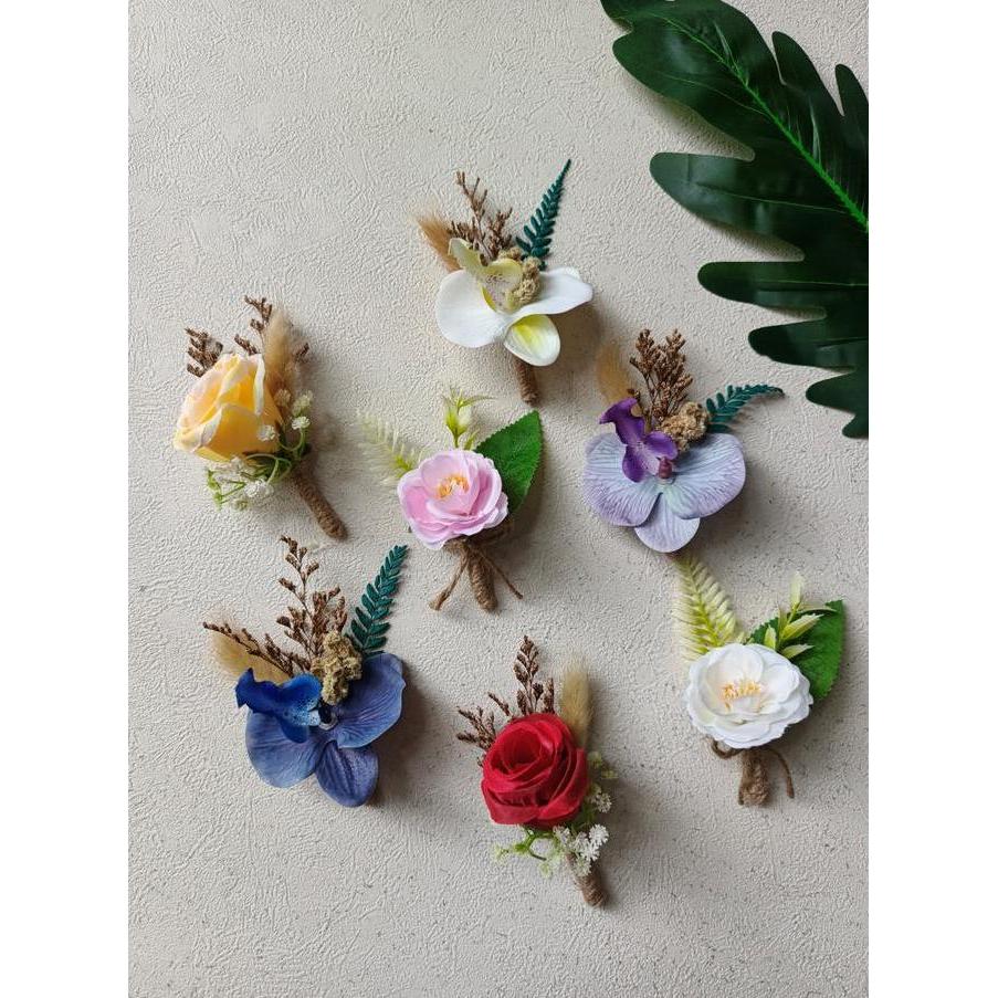 Bijinasi Korsase / Corsage / Korsase Bunga Jas / Corsage Jas / Bunga Kebaya / Pin Jas / Bros Bunga P