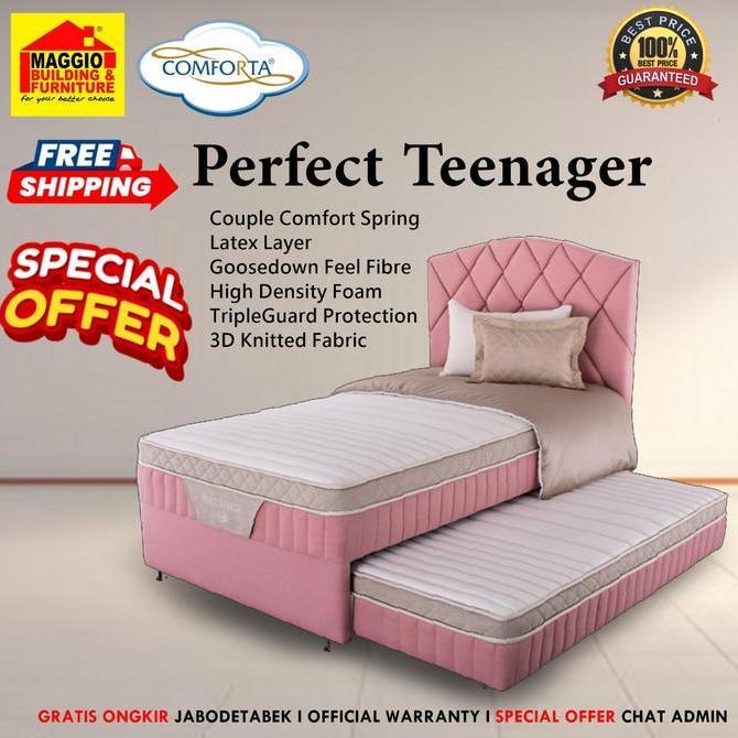 KASUR SPRINGBED COMFORTA - KASUR ANAK SORONG PERFECT TEEN - COMFORTA