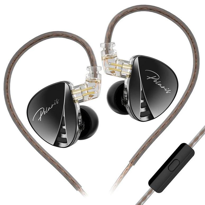 CCA EARPHONE IN EAR FLA CRA POLARIS LYRA DYNAMIC DRIVER HIFI IEM MICROPHONE