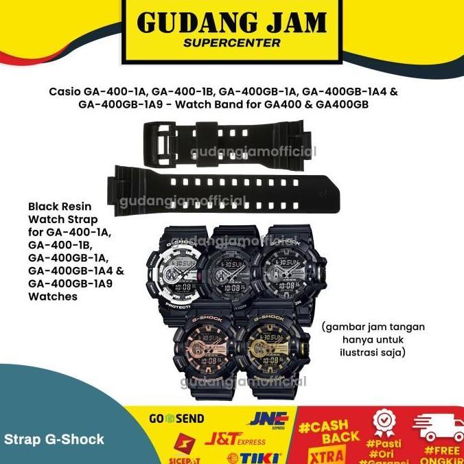 Tali Strap G-Shock GA-400 GA400 GA-400GB GA400GB GA 400 Original
