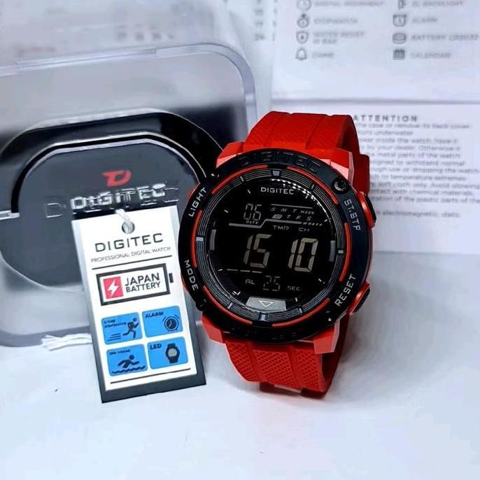 Jam Tangan Digitec Original DG5270T dg5270 Merah Original LLS