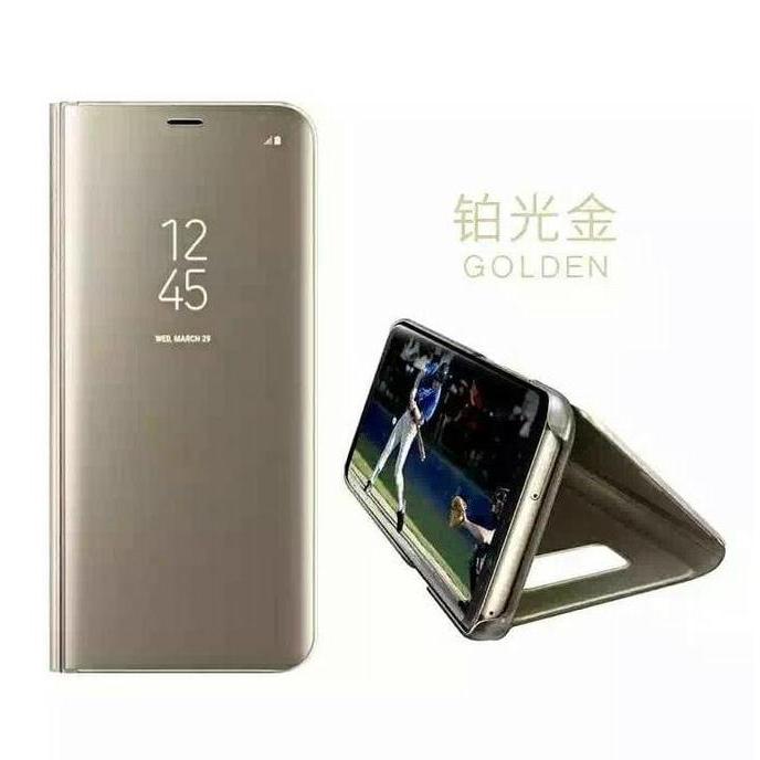Phone- Clear View Standing Cover Samsung Galaxy J7Prime J7 Prime