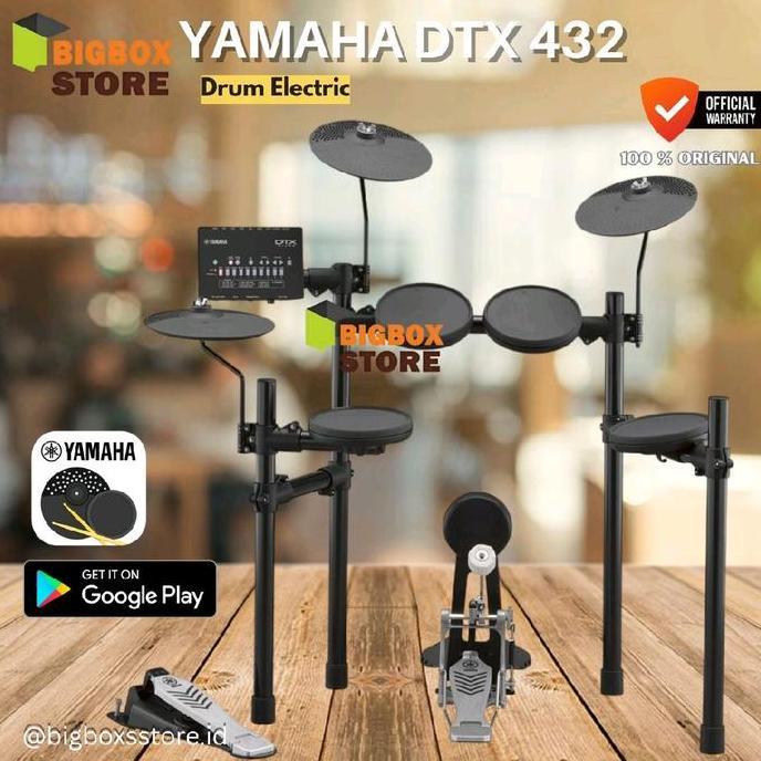 Yamaha DTX 432K / Yamaha Elektrik  Drums Set DTX-432K / DTX432K / Yamaha DTX 432K / DTX 432