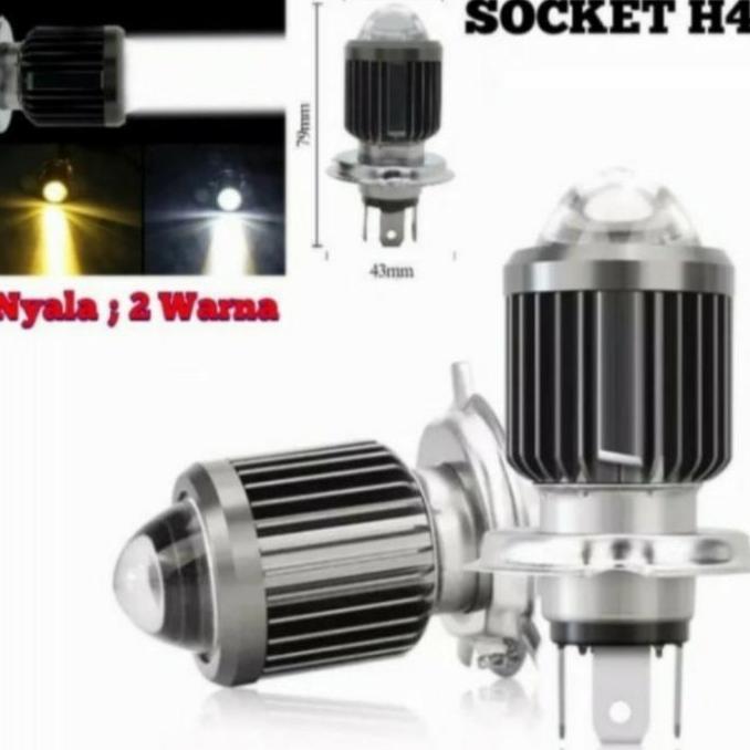 LAMPU LED D2 H4 VINYX AC-DC PUTIH KUNING HS1 LAMPU UTAMA LED VINYX D2 RESTOCK