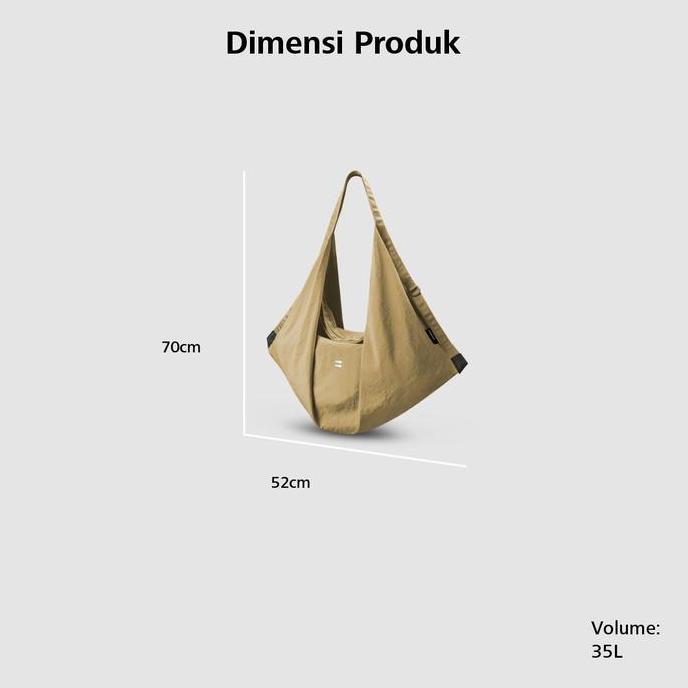 Stylebag- Bodypack Audagami Tasuki Bag Tas Selempang Travel Kerja Kuliah Ringan Stylish 35L